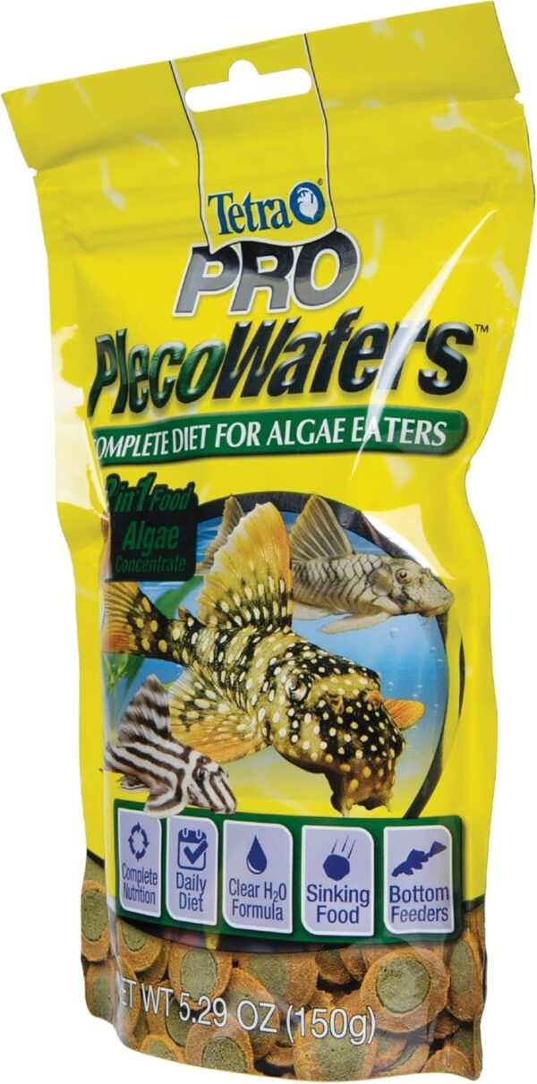Tetra PRO PlecoWafers 5.29 Ounces, Nutritionally Balanced Ve... - Image 6