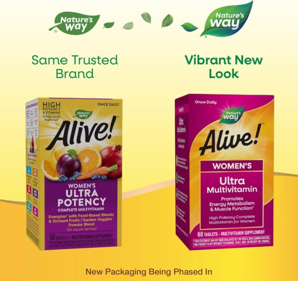 Nature's Way Alive! Women's Daily Ultra Multivitamin, High P... - Image 8
