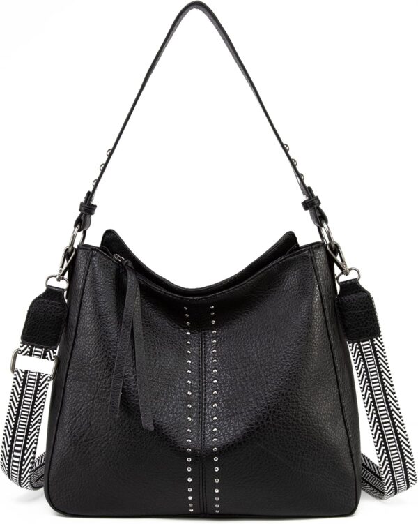 Montana West Hobo Bags for Women Top Handle Satchel Shoulder... - Image 2
