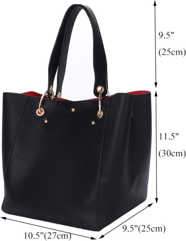 sqlp Large Work Tote Bag for Women Designer Purses and Handb... - Image 4