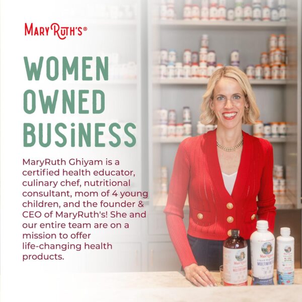 MaryRuth Organics Multivitamin for Women 14 | Women's Multiv... - Image 10
