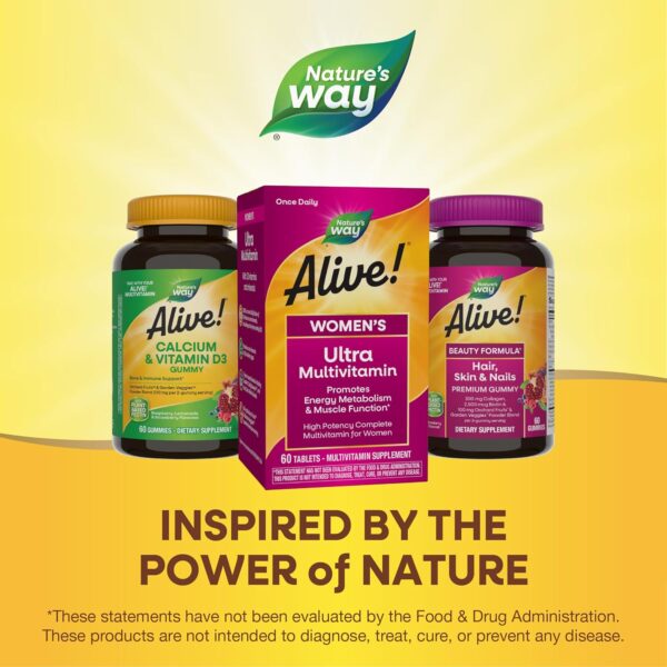 Nature's Way Alive! Women's Daily Ultra Multivitamin, High P... - Image 7