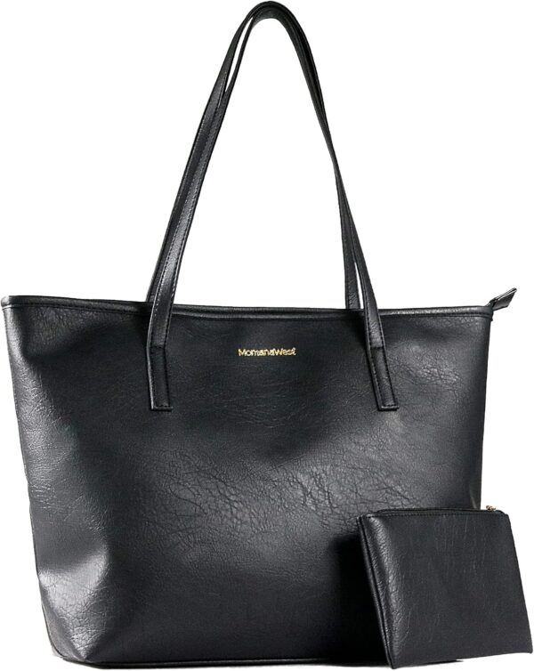 Montana West Tote Bags Vegan Leather Purses and Handbags for... - Image 2