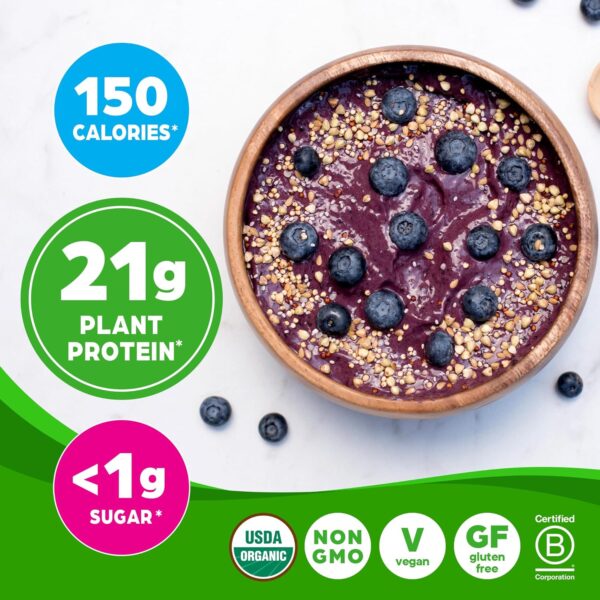 Orgain Organic Vegan Protein Powder, Vanilla Bean - 21g Plan... - Image 6