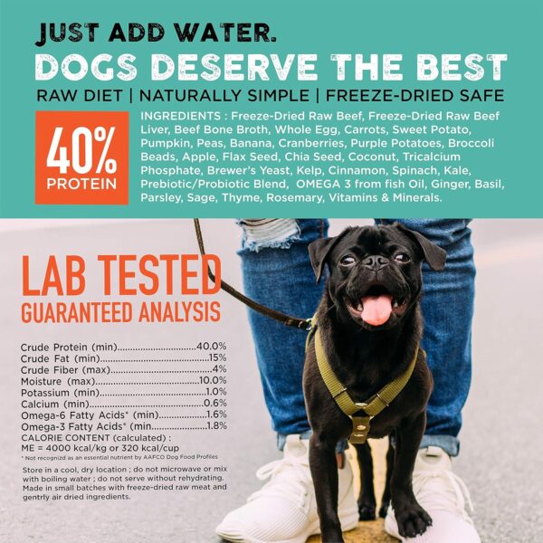 Nature's Diet Simply Raw® Freeze-Dried Raw Whole Food Meal -... - Image 5