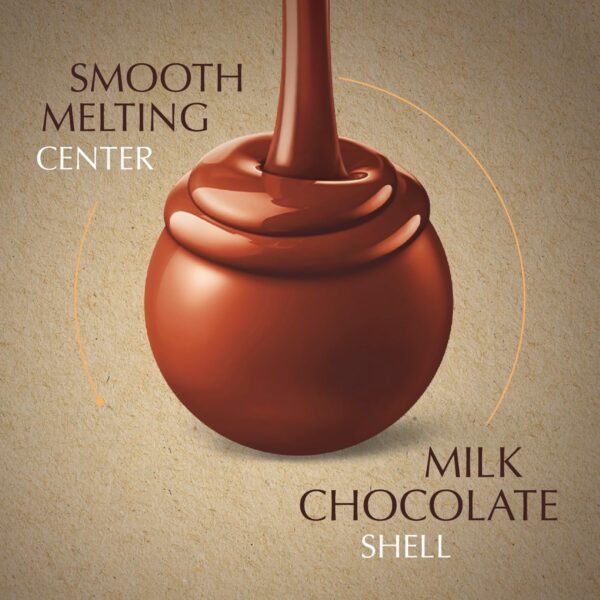 Lindt LINDOR OatMilk Chocolate Candy Truffles, Non-Dairy Cho... - Image 3