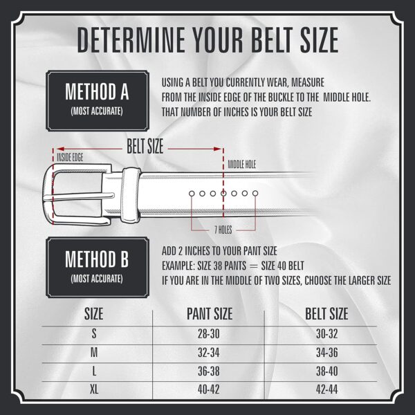 Nine West Mens Belt Vegan Leather Regular Dress Casual Every... - Image 4