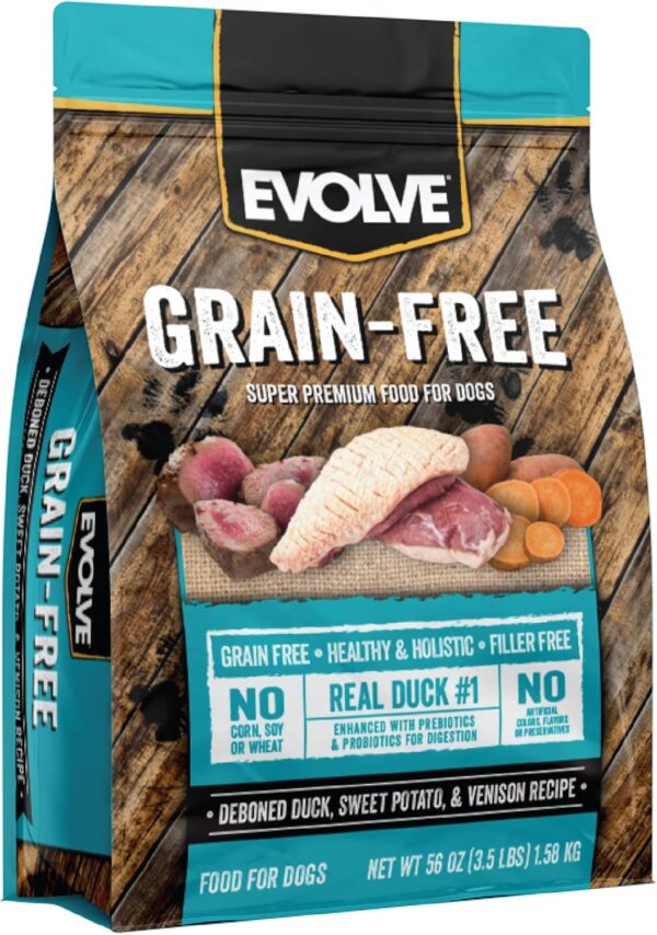 Evolve Grain Free Deboned Duck, Sweet Potato & Venison Recip... - Image 2