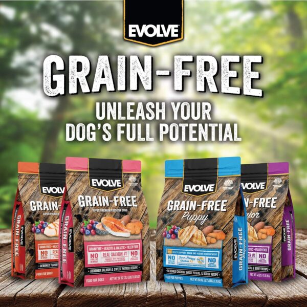 Evolve Grain Free Deboned Duck, Sweet Potato & Venison Recip... - Image 7