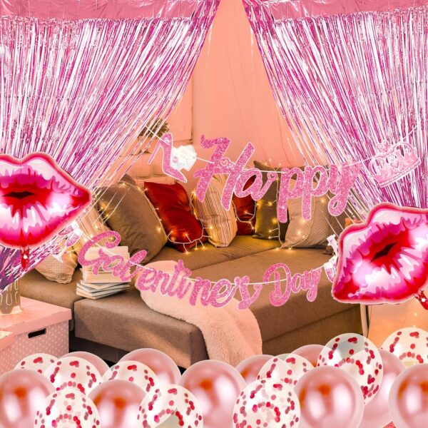Galentines Day Decorations, Happy Galentine’s Day Banner Pin... - Image 8