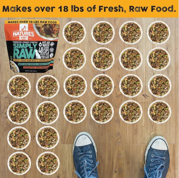 Nature's Diet Simply Raw® Freeze-Dried Raw Whole Food Meal -... - Image 6