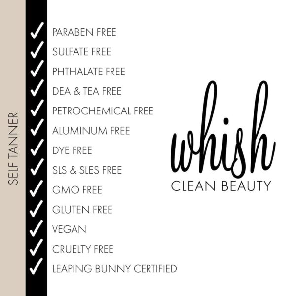 Whish Beauty Coconut Milk And Verbena Self Tanner For All Sk... - Image 8