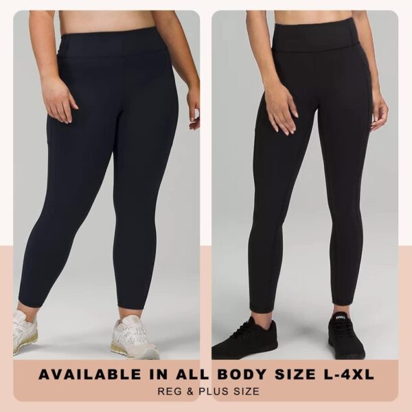 HLTPRO 3 Pack Plus Size Leggings for Women(X-Large - 4X)- Hi... - Image 5