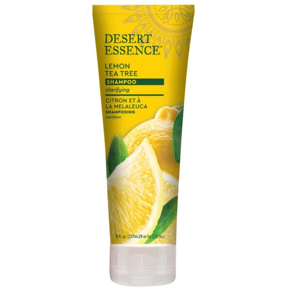 Desert Essence Lemon Tea Tree Shampoo - 8 Fl Oz - Pack Of 3 - Image 2