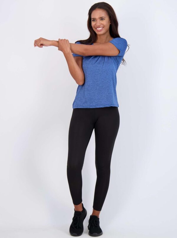 Real Essentials 5 Pack: Women's Short Sleeve V-Neck Activewe... - Image 6