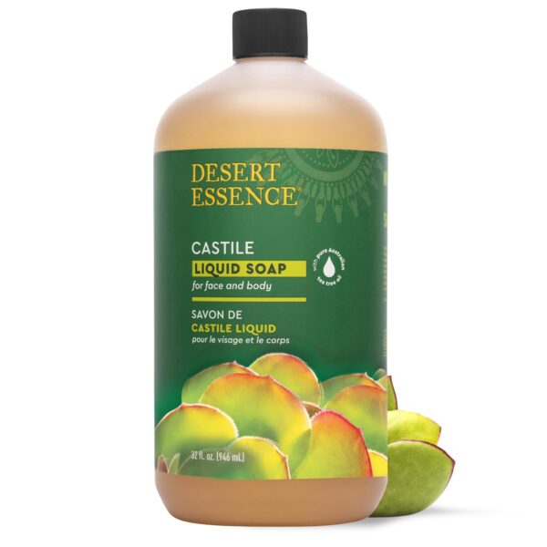 Desert Essence Castile Liquid Soap With Eco-Harvest Tea Tree... - Image 2
