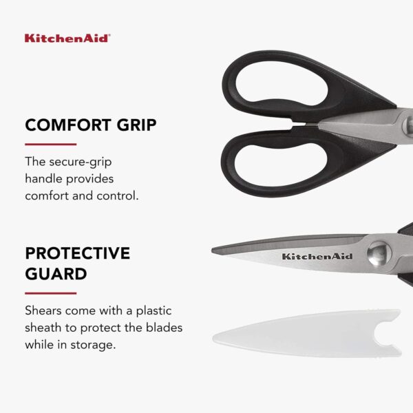 KitchenAid All Purpose Kitchen Shears with Protective Sheath... - Image 7