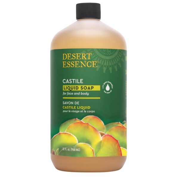 Desert Essence Castile Liquid Soap With Eco-Harvest Tea Tree... - Image 3