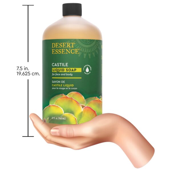 Desert Essence Castile Liquid Soap With Eco-Harvest Tea Tree... - Image 8
