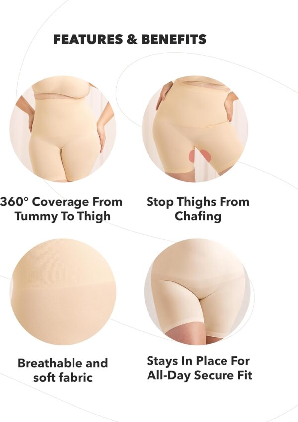 SHAPERMINT Shapewear for Women - High-Waisted Shapewear Tumm... - Image 5