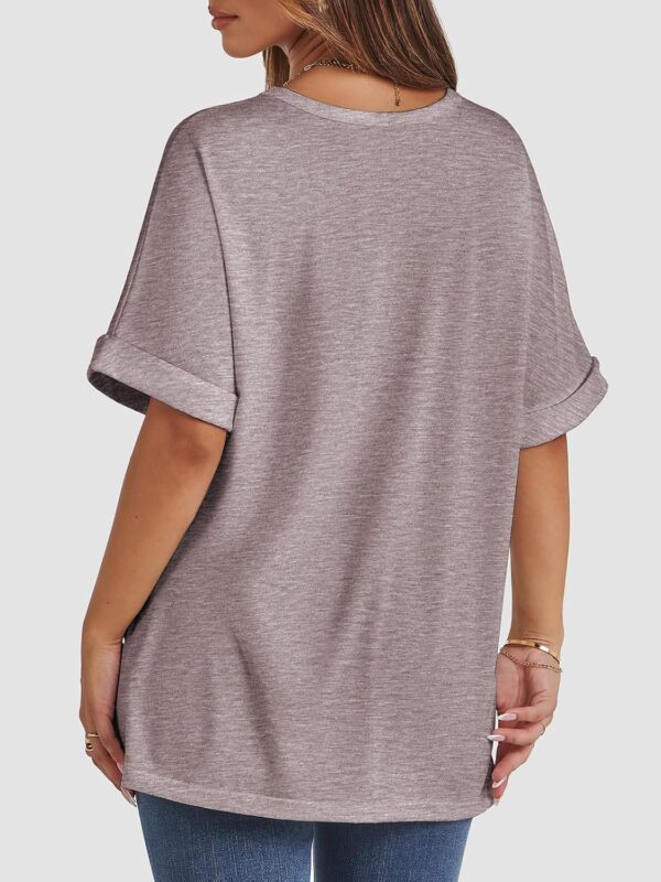 ATHMILE Womens Oversized T Shirts Summer Tops Spring Casual ... - Image 5