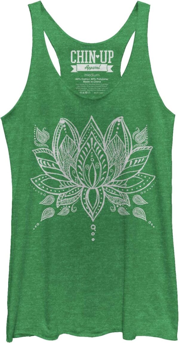 Chin Up Women's Henna Lotus - Image 2