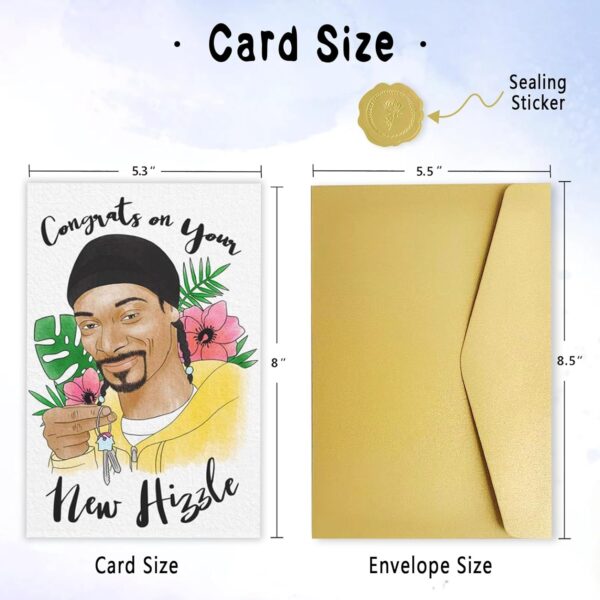 Funny Housewarming Card for Friends, Unique New Home Card fo... - Image 3