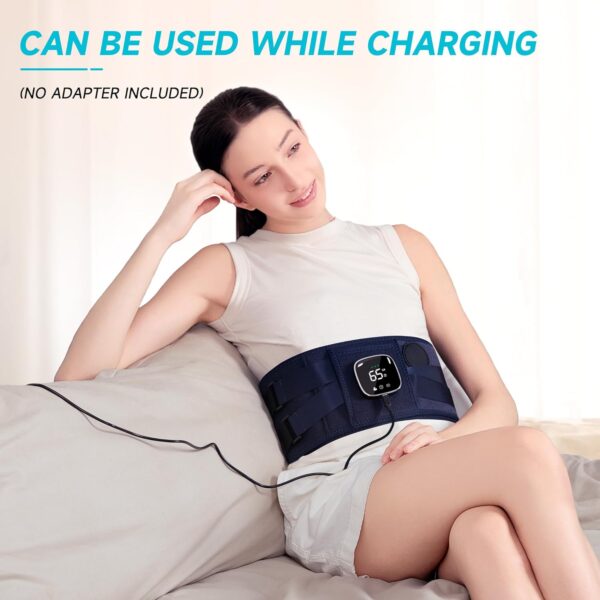 FSA HSA Eligible, Cordless Heating Pad with Massager for Bac... - Image 4