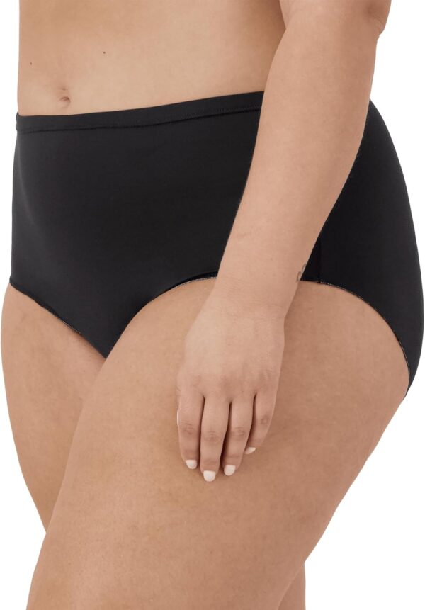 Hanes Women's Just My Size Briefs, Breathable Mesh Plus Size... - Image 4