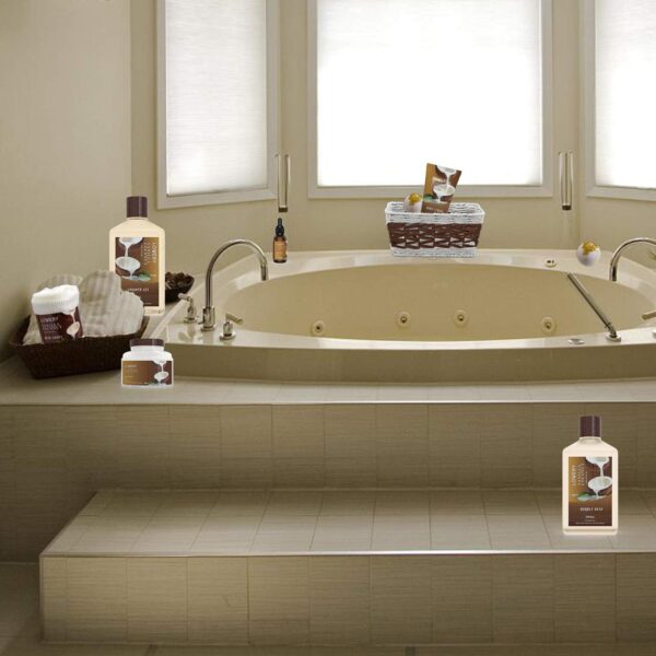Bath and Body Gift Basket For Women and Men – 9 Piece Set of... - Image 8