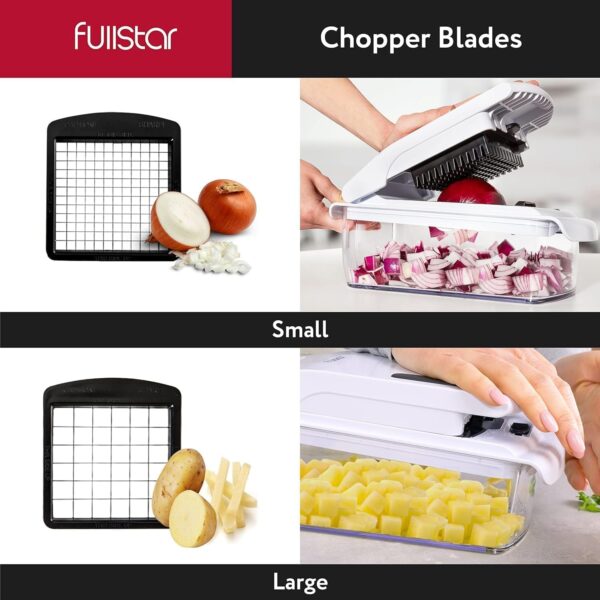 Fullstar Vegetable Chopper and Spiralizer - Food Chopper wit... - Image 4