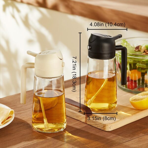 TrendPlain 16oz/470ml Glass Olive Oil Sprayer for Cooking - ... - Image 6