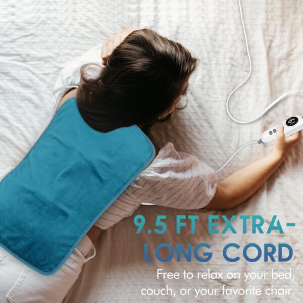 DAILYLIFE Massage Heating Pad, 12''x 24'' Electric Heated Pa... - Image 7