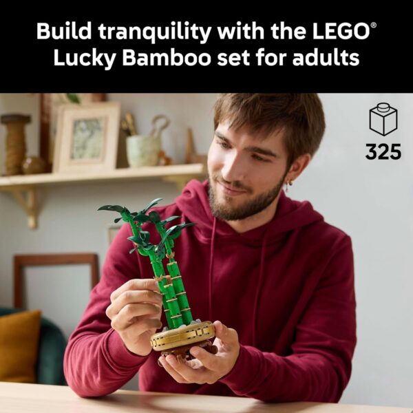 LEGO Botanicals Lucky Bamboo Building Set - Artificial Plant... - Image 3