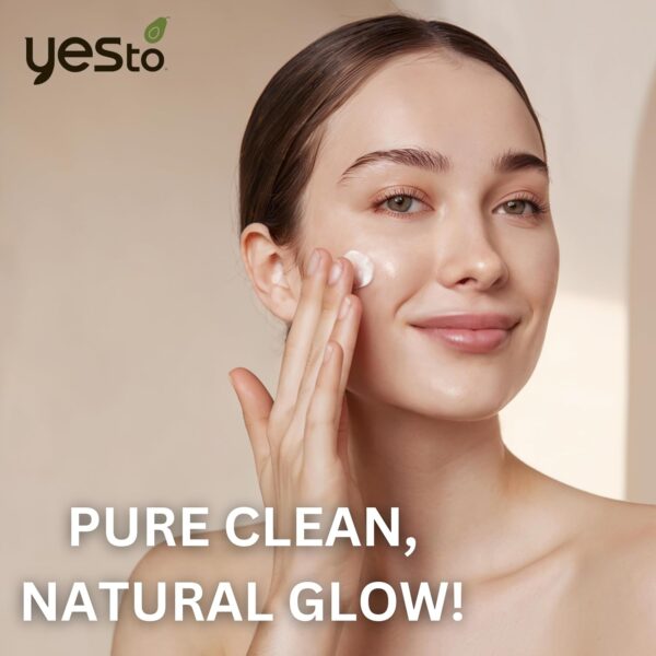 Yes To Avocado Fragrance Free Daily Cream Cleanser, Hydratin... - Image 4