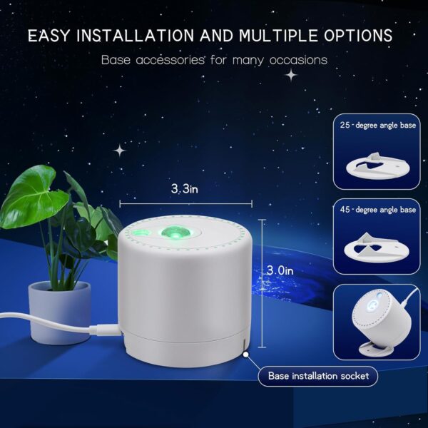 Galaxy Projector,Star Projector with Timer and Remote Contro... - Image 5