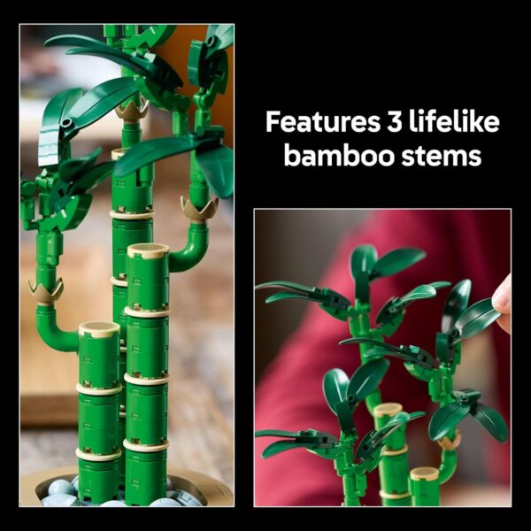 LEGO Botanicals Lucky Bamboo Building Set - Artificial Plant... - Image 5