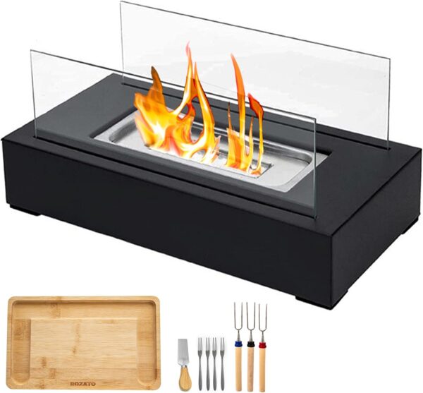 Tabletop Fire Pit with Smores Maker Kit Portable Indoor/Outd... - Image 2