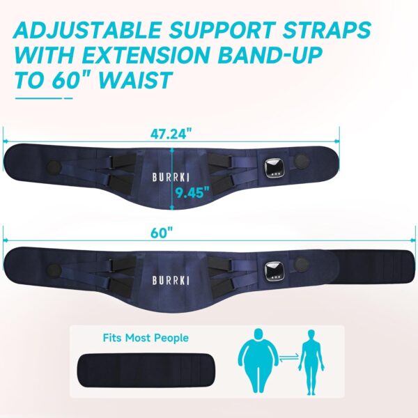 FSA HSA Eligible, Cordless Heating Pad with Massager for Bac... - Image 6