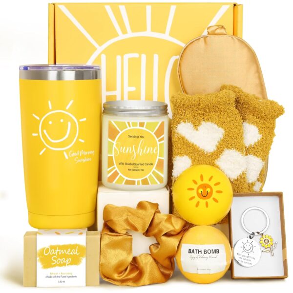 BRIGHTEN UP HER DAY! Unique 10pcs Birthday Gift Baskets for ... - Image 2
