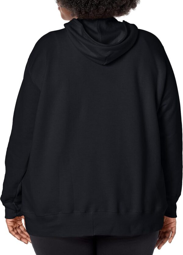 Just My Size Women's Ecosmart Fullzip Fleece Hoodie - Image 3