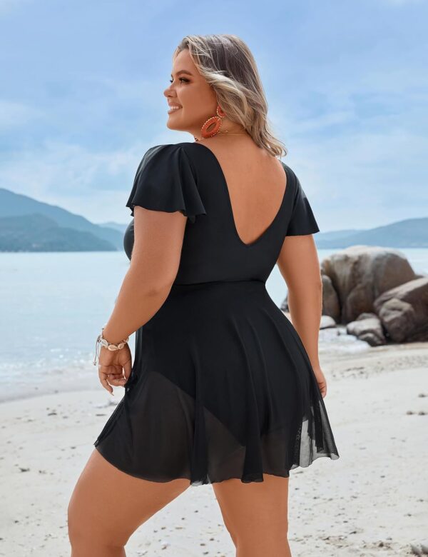 Blooming Jelly Women's Plus Size Bathing Suit One Piece Swim... - Image 6