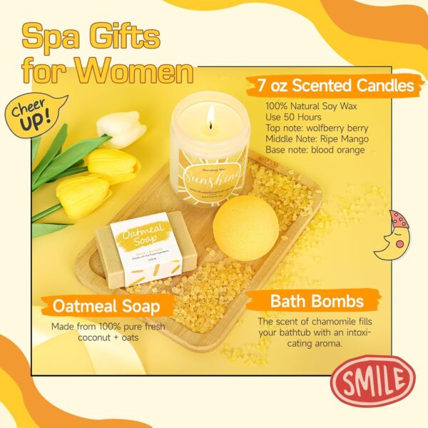 BRIGHTEN UP HER DAY! Unique 10pcs Birthday Gift Baskets for ... - Image 8