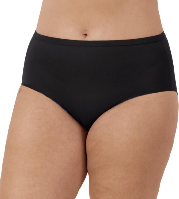 Hanes Women's Just My Size Briefs, Breathable Mesh Plus Size... - Image 3