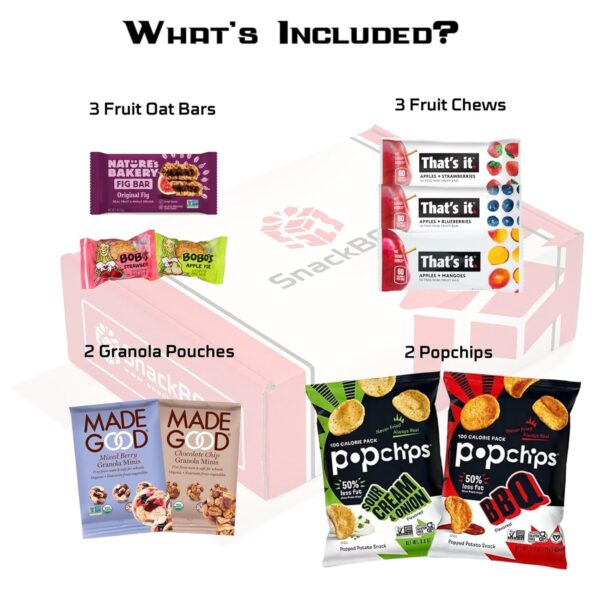 SnackBOX Vegan Care Package Variety Pack (10 COUNT) | Easter... - Image 3