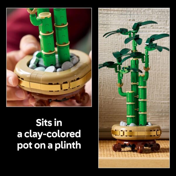 LEGO Botanicals Lucky Bamboo Building Set - Artificial Plant... - Image 6