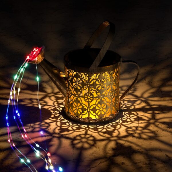 MEREAR Solar Watering Can Lights Outdoor with 8 Multi-Color ... - Image 7