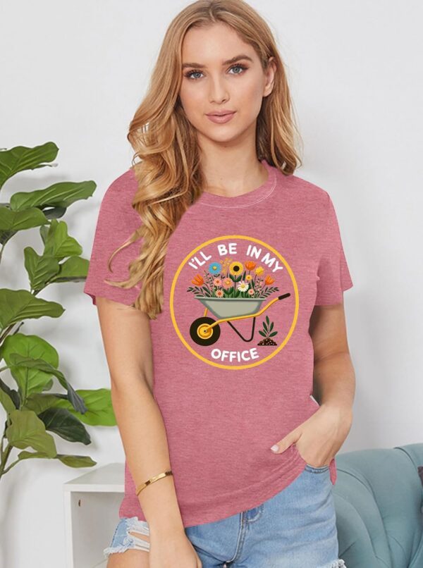 Garden Shirt for Women Plant Lover T Shirt Funny Gardening T... - Image 5