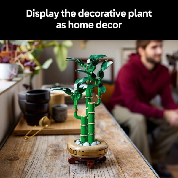 LEGO Botanicals Lucky Bamboo Building Set - Artificial Plant... - Image 7