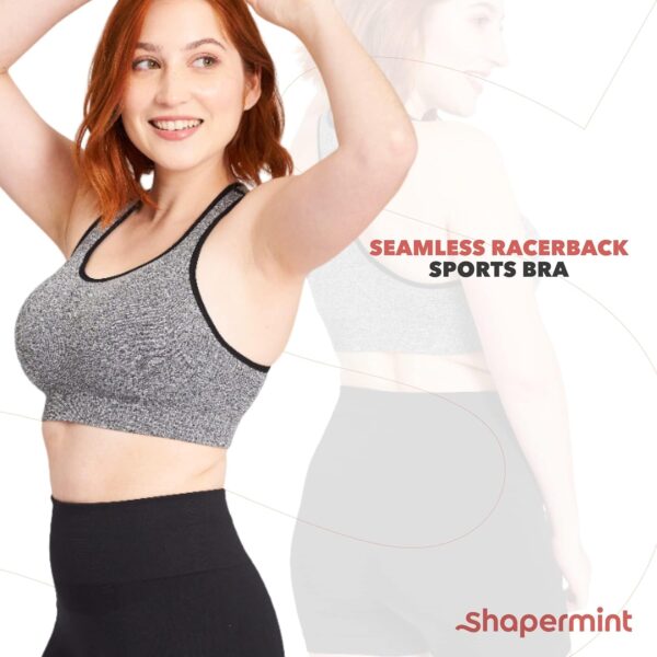 SHAPERMINT Sports Bras for Women - Workout Bras for Women, P... - Image 4